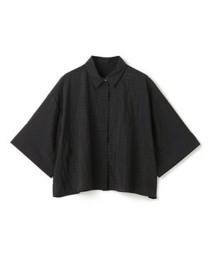  ライトシアー クロップドシャツ
