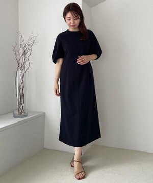  FINE MOVE ランタンスリーブワンピース