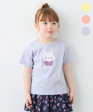 【綿100%】ドロップショルダーミラクルスパンコールTシャツ