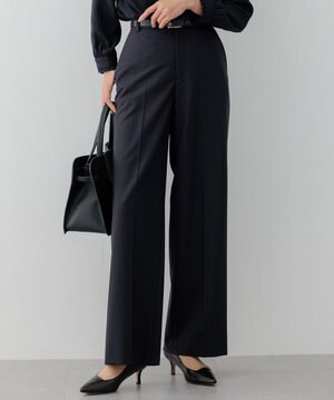  【セットアップ対応】ラフィーネウール ワイドパンツ