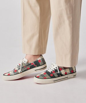  Paul Smith Loves Barbour キャンバススニーカー
