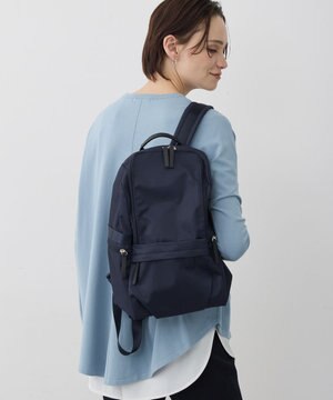  【新仕様・A4サイズ収納可・容量約14L】8ポケットナイロンリュック