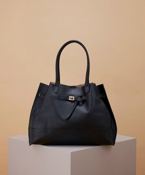  【TREASURE TOPKAPI】シュリンクレザー ベルトデザインA4トートバッグ