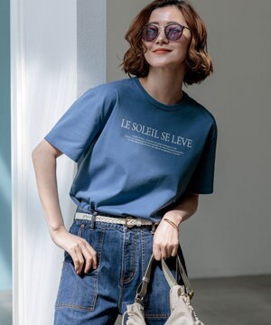  【先行予約】LE SOLEIL SE LEVE ロゴ Tシャツ
