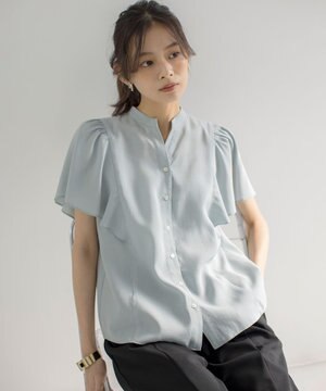  【WEB限定】ヴィンテージジョーゼットスキッパー ブラウス