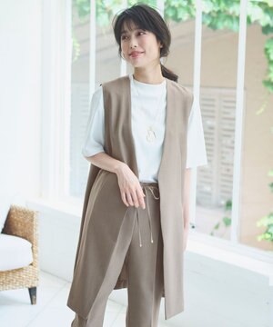  【洗濯機可能/セットアップ対応】イージケアスタイルアップジレ