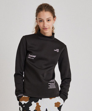 【ストレッチ / 快適 / 一枚でサマになる】【WOMEN】NEW ロングスリーブモック T