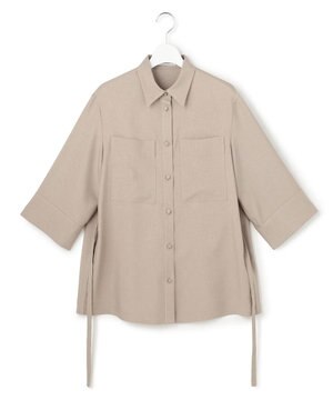  【WEB＆一部店舗限定】SerikaWorsted シャツブラウス