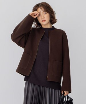  ウールリバー ショートコート