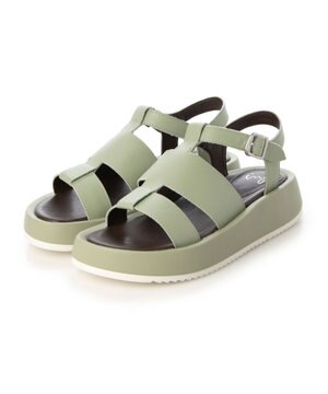  <ing>ボリュームソールグルカサンダル