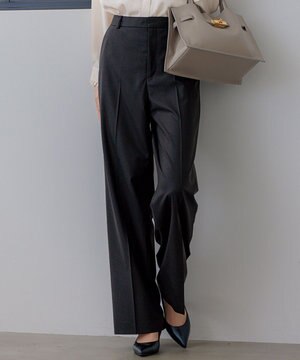  【セットアップ対応】ラフィーネウール ワイドパンツ