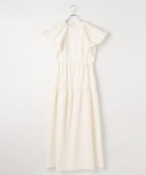 【ANSWER for フォトジェニックスタイル】ウィングスリーブティアードワンピース