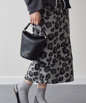  【LORISTELLA】シュリンクレザーミニバッグ