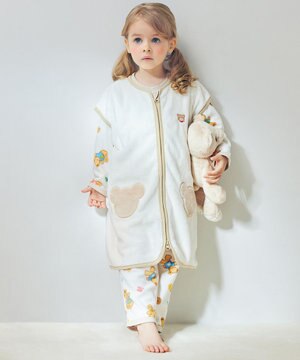  【ミキハウス】 マイクロファー スリーパー