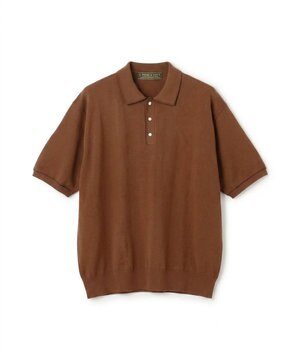  【WEB・一部店舗限定】Blanket Stitch Knit Polo