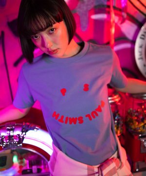 【洗える】ラージ PS Paul Smith Happy Tシャツ