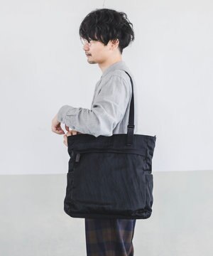  RiVER - TOTEBAG トートバッグ  シワ加工