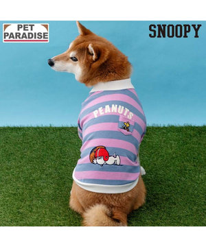  スヌーピー ラガーシャツ 中型犬 大型犬
