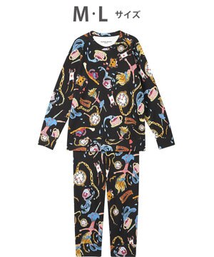  ツモリチサト パジャマ 綿混(本体) あったか 長袖 長ズボン レディース UDW400 /ワコール