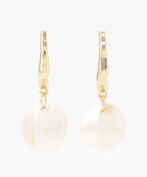  【WEB限定】シェルメタルピアス（両耳用）