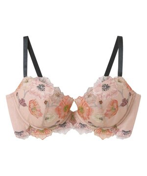  ブラジャー パーソナル設計 脇高 背中の段差が出にくい 【stylist 4U スタイリストフォーユー】 A～Gカップまで対応 大きいサイズ ブラ BYJ383 アンフィ／ワコール