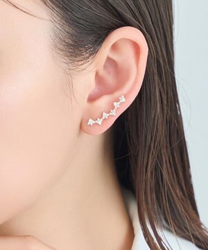  2wayスターダストピアス&イヤリング(片耳)