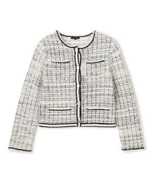 FLUFFY PATH ニットジャケット