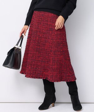  GIOLICAカラーミックスツイード スカート