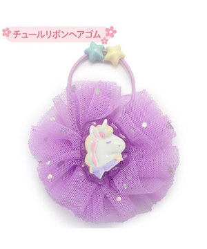  マザーガーデン ユニコーン チュールリボン ヘアゴム