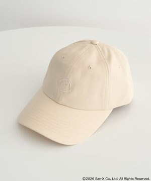  リラックマ×earth ワンポイント刺?キャップ
