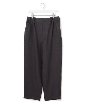  【UNISEX】ポリエステルカルゼ ワイドペインターパンツ