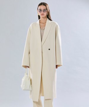  ZION / ウールロングチェスターコート