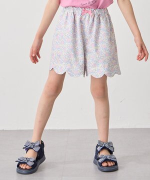  水陸両用 総柄 ショートパンツ