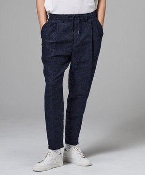  【新柄】エス二カルスラブジャガード ドロスト付ワイドテーパードパンツ/ ORIGIN CONVERTIBLE