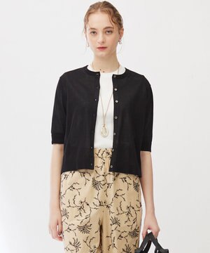  【Indian Factory】ドライシアー ニットカーディガン