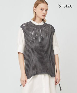  【S-size】MALLOW / ニットベスト