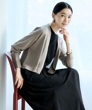 イージー ショート カーディガン