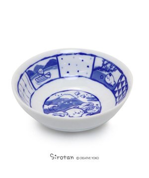  しろたん 和食器 旅柄 和小鉢 1
