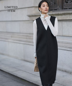  【WEB限定】ソフトダンボール ジャンパースカートワンピース