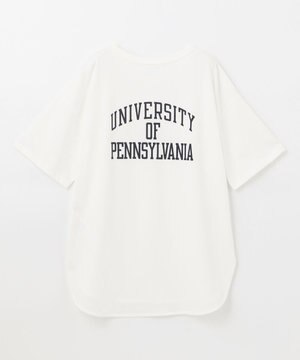 【接触冷感・UVケア】TCオーガビッツカレッジロゴ Tシャツ