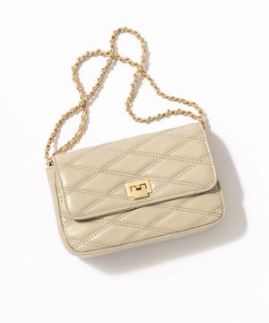  【Oggi10月号掲載】キルティング ショルダーバッグ