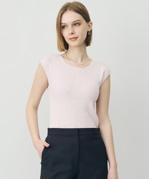  オーガニックコットン リブニット