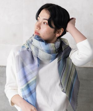 播州織 極細コットンストール