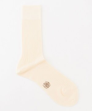  【カジュアル】ウールリブソックス