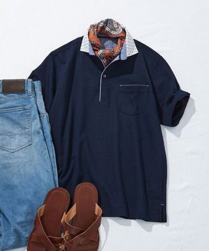  【カラー豊富】人気！オーガニックコットン使用 ダディポロシャツ