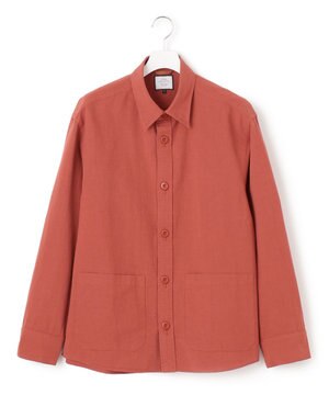  【UNISEX】リネンCPO シャツジャケット