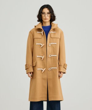  【UNISEX】メルトン ダッフルコート