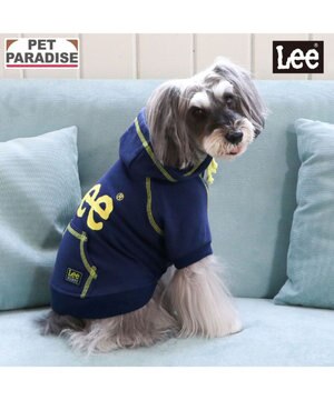  Lee ステッチパーカー 《ネイビー》 小型犬