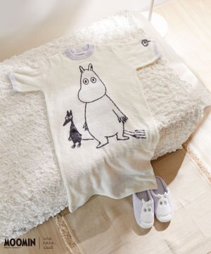 【MOOMIN × une nana cool 】なめらかふわふわワンピース