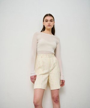  ネオンドットジャガードパンツ